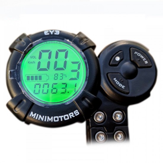 Elektriskā skrejriteņa displejs