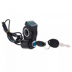 Aizdedzes slēdzis ar voltmetru