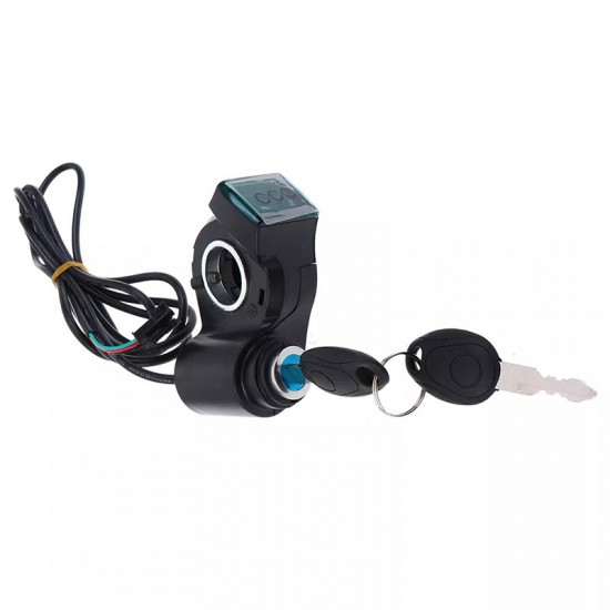 Aizdedzes slēdzis ar voltmetru