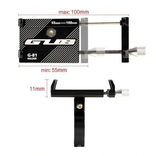 GUB G81 Metāla universāls viedtālruņu turētājs