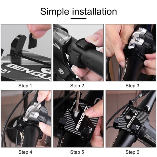 GUB G81 Metāla universāls viedtālruņu turētājs