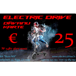  Dāvanu karte 25€