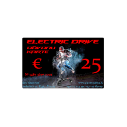  Dāvanu karte 25€