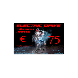  Dāvanu karte 75€